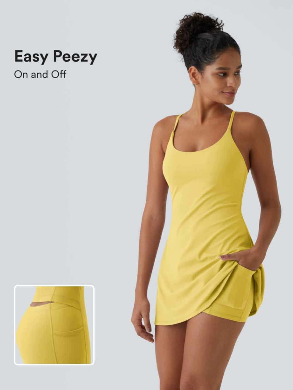 Halara SoftlyZero™ Plush Backless Active
Dress-Easy Peezy Edition